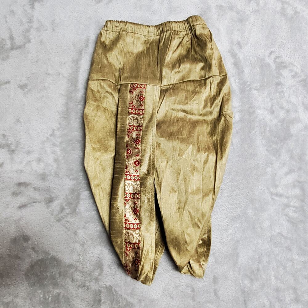 Dhoti Pants Child Toddler 3 Patiala Shalwar Jamawar Kurta Traditional Asia New